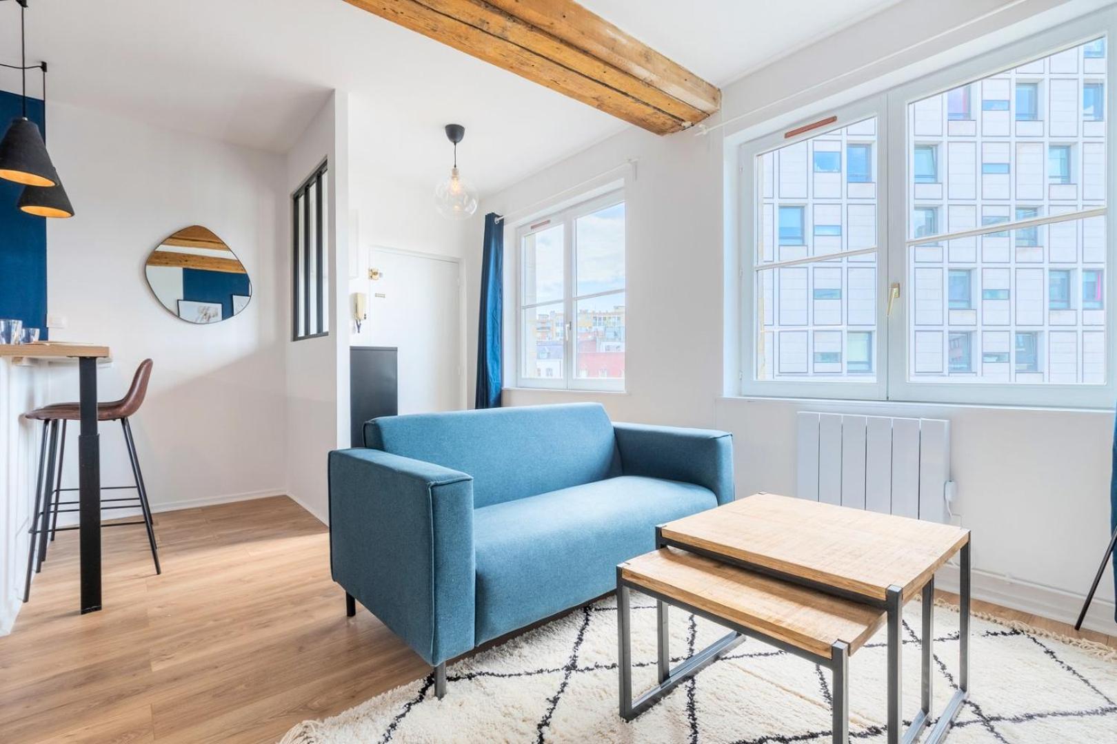 One-bedroom In Old Apartment Lille